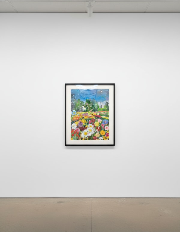 Damien Hirst - H14-7 Selflessness, 2024, Laminated Giclée print on aluminium composite panel