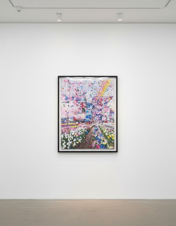 Damien Hirst - H17-2 Civilisation Falling, 2024, Giclée print on Cotton Smooth Rag