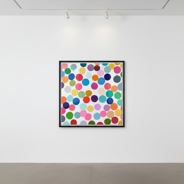 Damien Hirst - H5-6 Plaza, 2018, Diasec-mounted Giclée print on aluminium panel