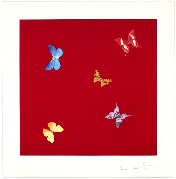 Damien Hirst - Love Poems (She Walks In Beauty), 2014