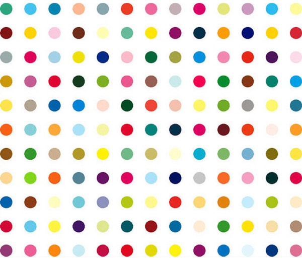 Damien Hirst - Lysergic Acid Diethylamide (LSD), 2000