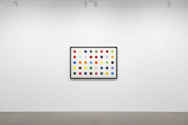 Damien Hirst - Methyl Phenylsulfoxide, 2010, Woodcut