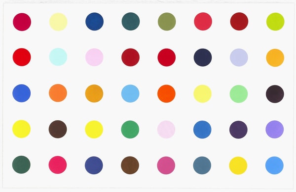 Damien Hirst - Methyl Phenylsulfoxide, 2010