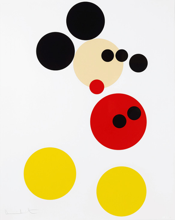 Damien Hirst - MIckey Mouse (Small), 2014