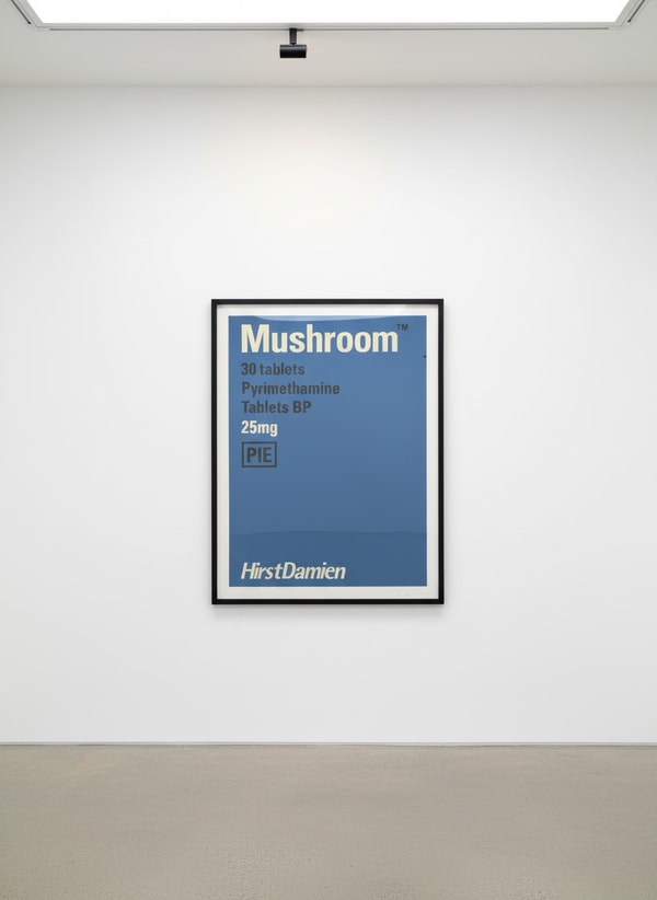Damien Hirst - Mushroom, from The Last Supper, 1999, Screen print