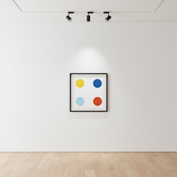 Damien Hirst - Phenyl Salicylate, 2011, Woodcut