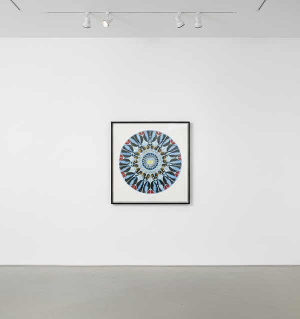 Damien Hirst - Psalm : Ad Te Domine, Levai, 2009, Screenprint in colors with diamond dust on wove paper