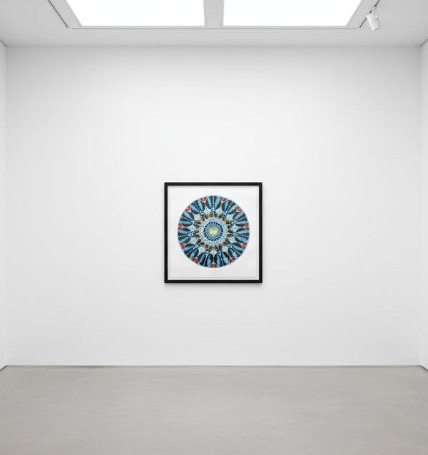 Damien Hirst - Psalm : Ad Te , Domine , Levavi, 2009, Screen print in colors with diamond dust