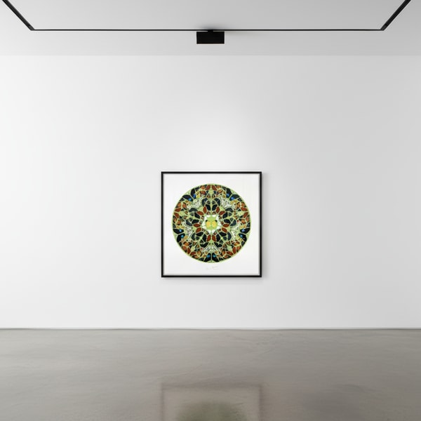 Damien Hirst - Psalm: Domini est terra, 2010, Screenprint with Diamond Dust