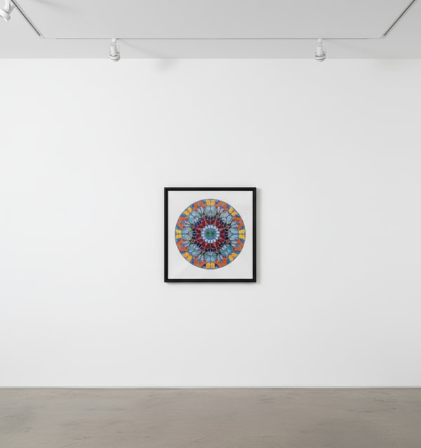 Damien Hirst - Psalm: Domino Confido, 2009, Silkscreen print with diamond dust