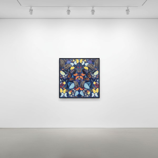 Damien Hirst - Psalm: Expectans Expectavi, 2015, Silkscreen with glaze