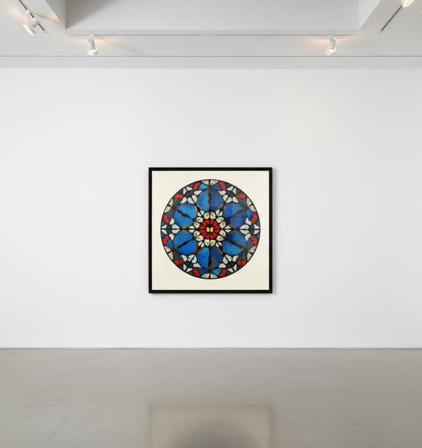 Damien Hirst - Psalm : Verba Mea Auribus, 2009, Silkscreen print with glaze