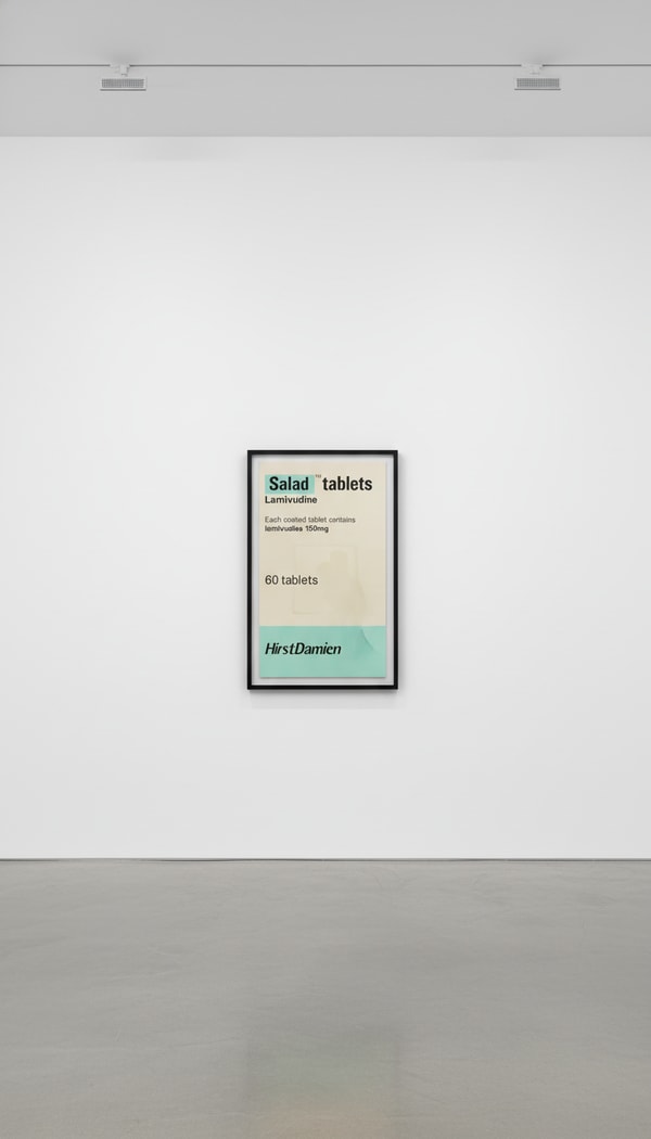 Damien Hirst - Salad (from The Last Supper), 1999, Screen print
Signed and numbered