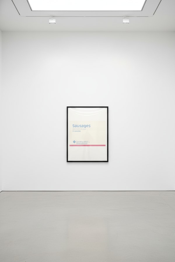 Damien Hirst - Sausages, from The Last Supper, 1999, Screen print