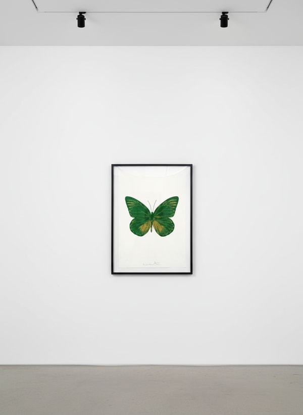 Damien Hirst - Souls I (Emerald Green , Oriental Gold), 2010