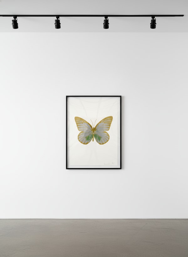 Damien Hirst - Souls I (Silver Gloss/ Leaf Green/ Oriental Gold), 2010