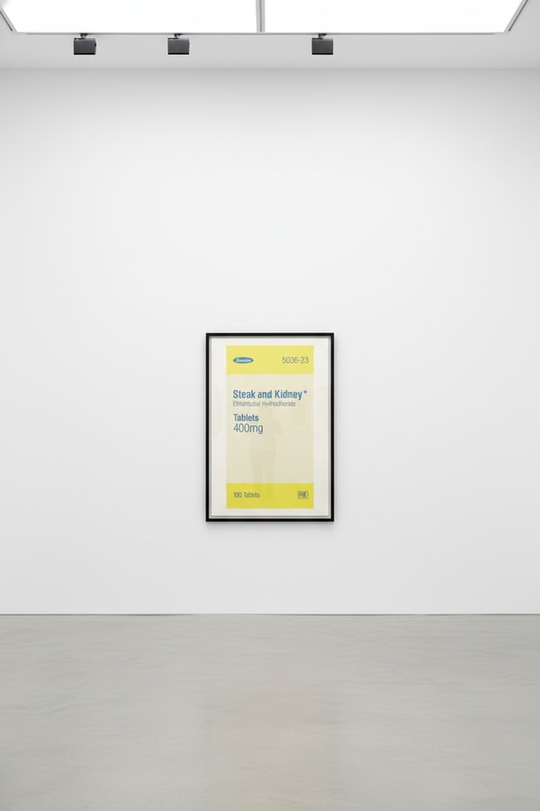 Damien Hirst - Steak and Kidney (from The Last Supper), 1999, Screen print
Signed