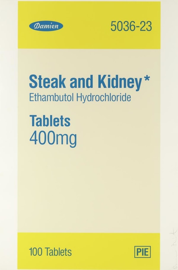 Damien Hirst - Steak and Kidney (from The Last Supper), 1999