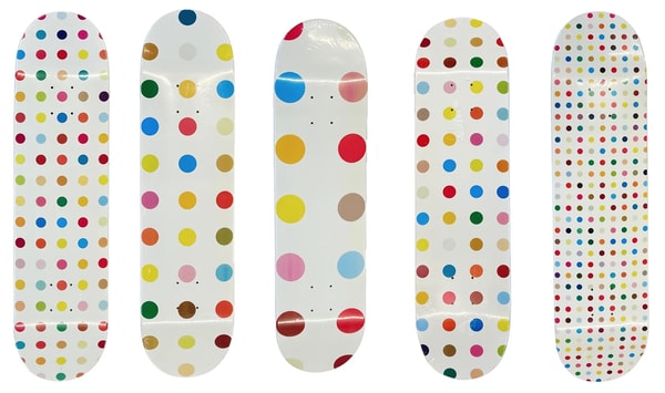 Damien Hirst - Supreme Spot (set of 5), 2009