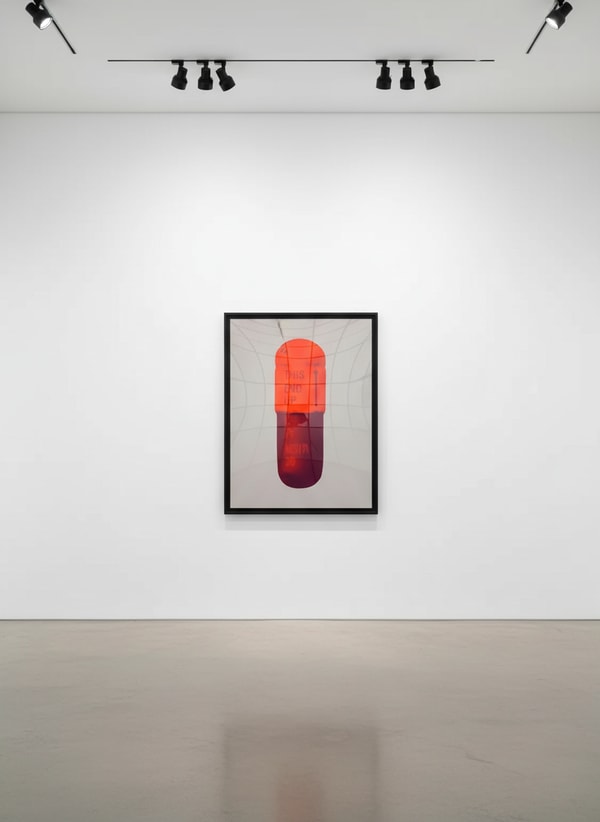 Damien Hirst - The Cure (Battleship Grey/Fizzy Orange/Berry), 2014