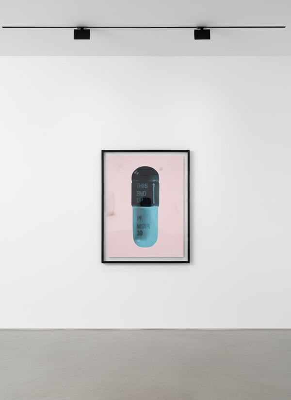 Damien Hirst - The Cure (Bubblegum Pink/Payne’s Grey/Iceberg Blue), 2014