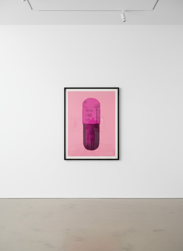 Damien Hirst - The Cure (Carnation Pink, Hot Pink, Violet Pink), 2014