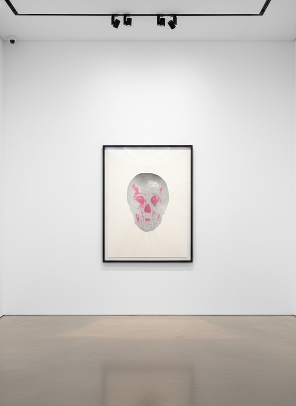 Damien Hirst - The Dead - Silver Gloss/Loganberry Pink, 2009