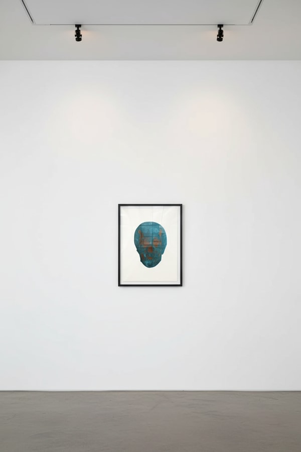 Damien Hirst - The Dead (Turquoise/Panama Copper Skull), 2009