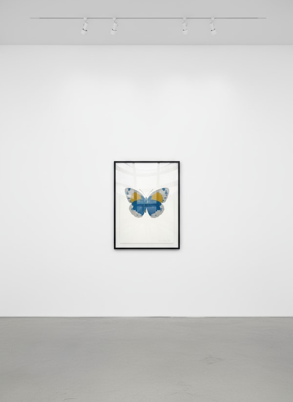Damien Hirst - The Souls II (Turquoise - Silver Gloss - Oriental Gold), 2010, Foil Block Print