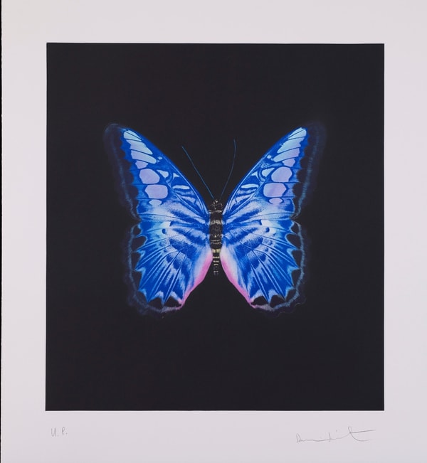 Damien Hirst - UP from The Souls on Jacob's Ladder Take Their Flight, 2007/2016