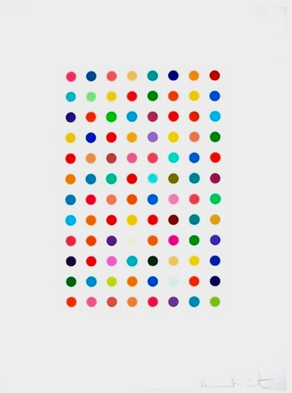 Damien Hirst - Xylene Cyanol Dye Solution, 2005