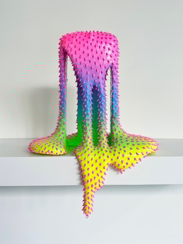 Dan Lam - Halo, 2023, Polymer, foam, acrylic and resin