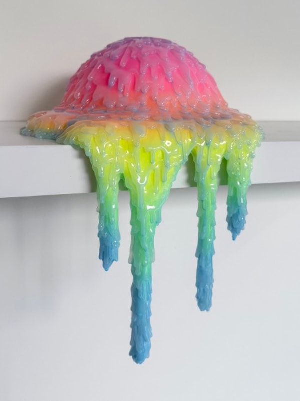 Dan Lam - Sag, 2025, Foam, acrylic, resin, polymer