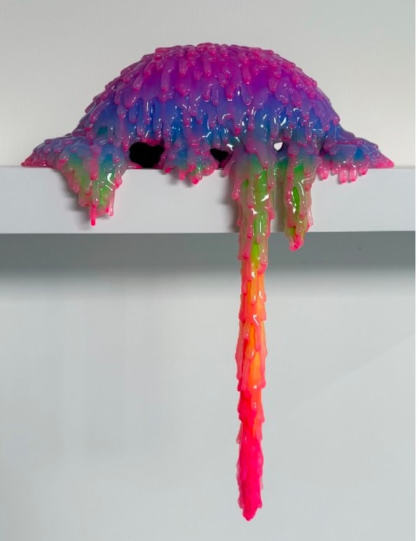 Dan Lam - Tug, 2025, Foam, Acrylic, Resin, Polymer