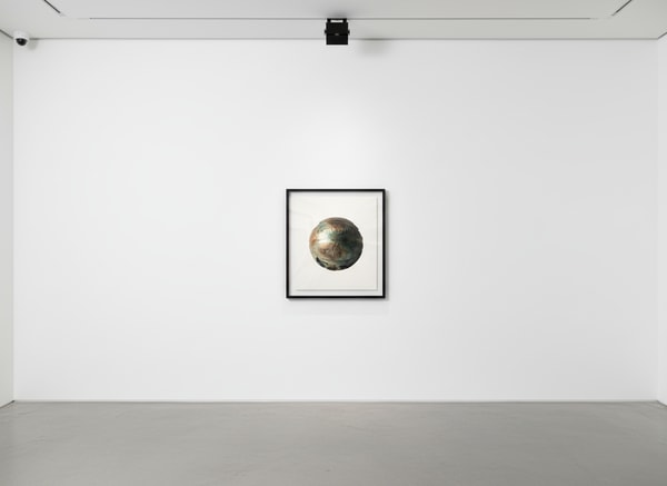 Daniel Arsham - Bronze Eroded Basketball, 2019, Cast bronze with resin crate