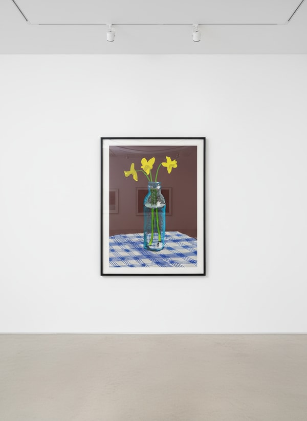David Hockney - 7th April 2021, More Flowers on the Table, 2021, iPad Painting Printed on Paper
