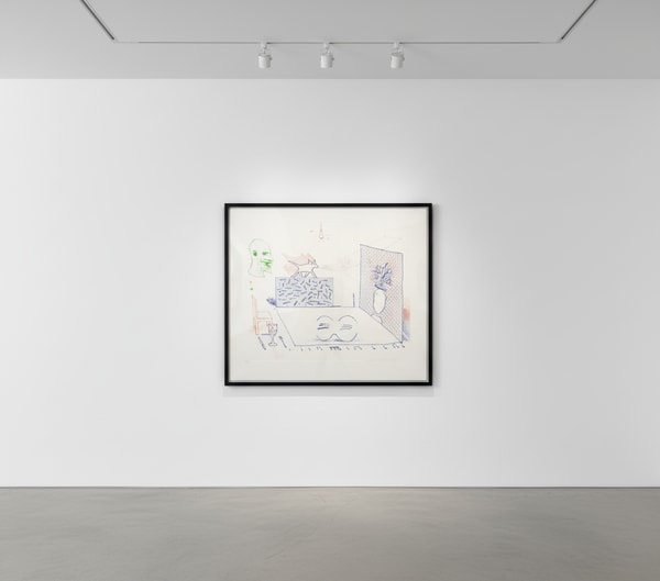 David Hockney - Discord Merely Magnifies, 1976-77, Etching