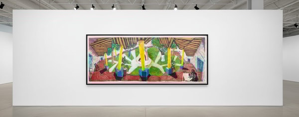 David Hockney - Hotel Acatlan, Two Weeks Later, 1985