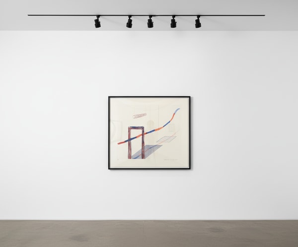 David Hockney - It Picks It's Way, 1976-77, Etching