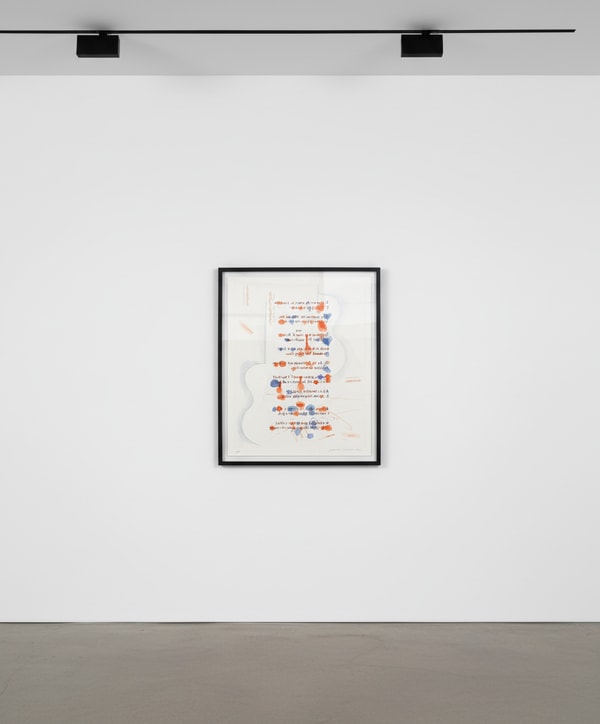 David Hockney - Made in April, 1976-77, Etching