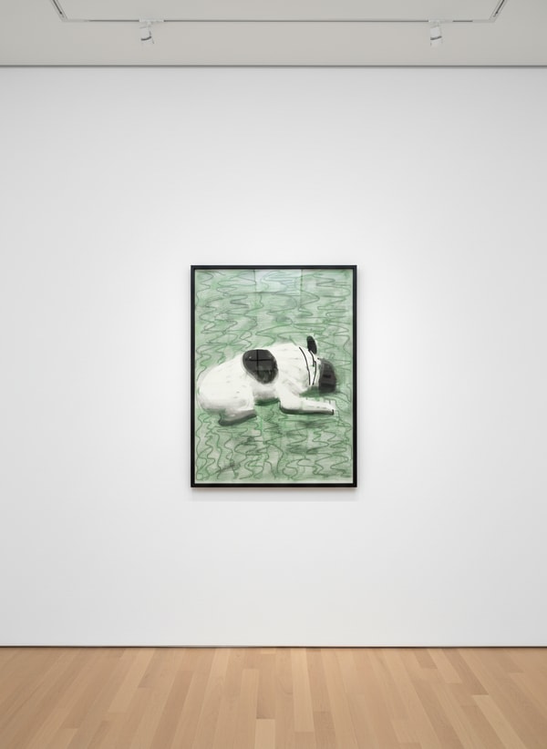 David Hockney - Moujik, 2010, iPad drawing