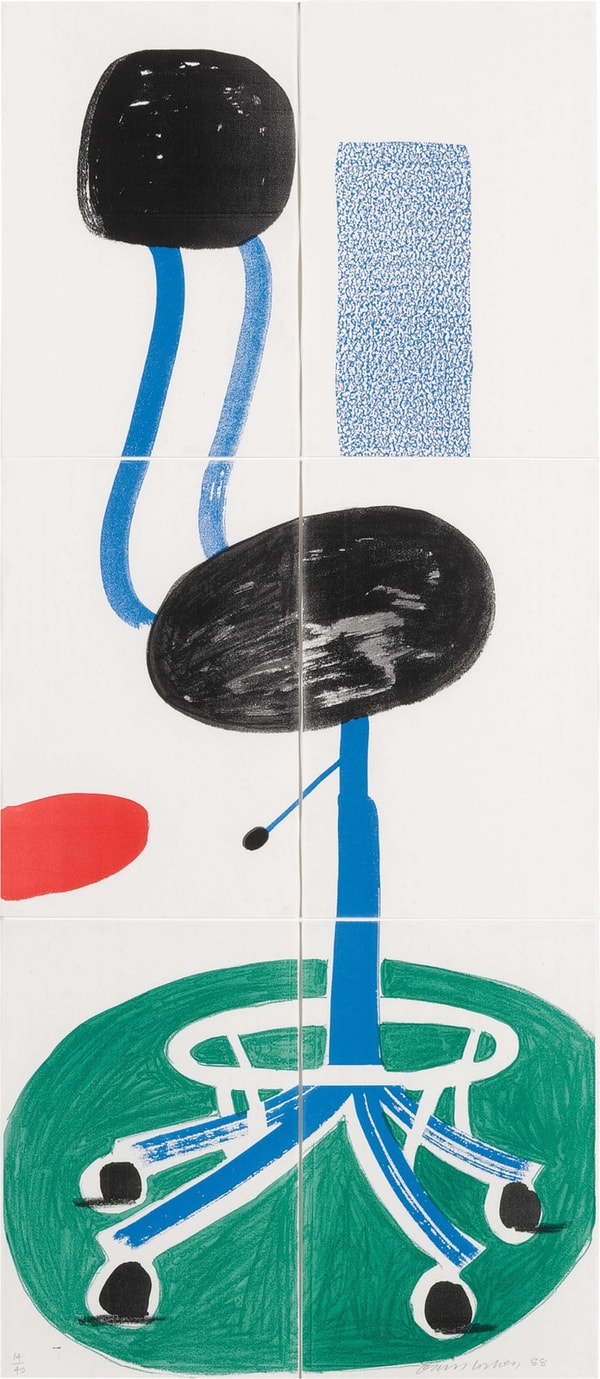 David Hockney - Office Chair, 1986