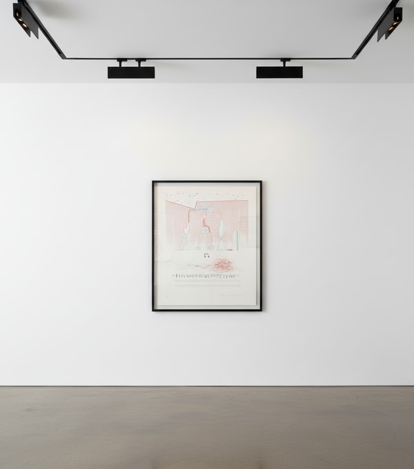 David Hockney - Parade, 1976-77, Etching