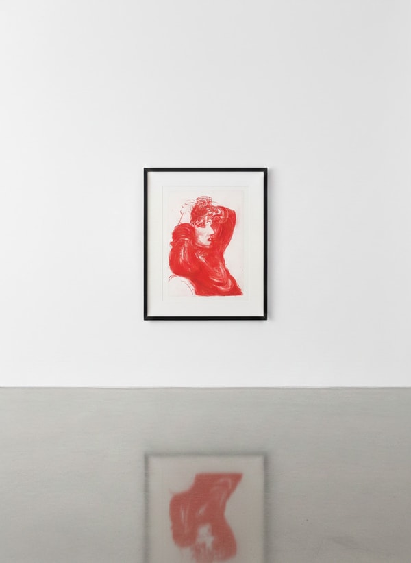 David Hockney - Red Celia, 1984