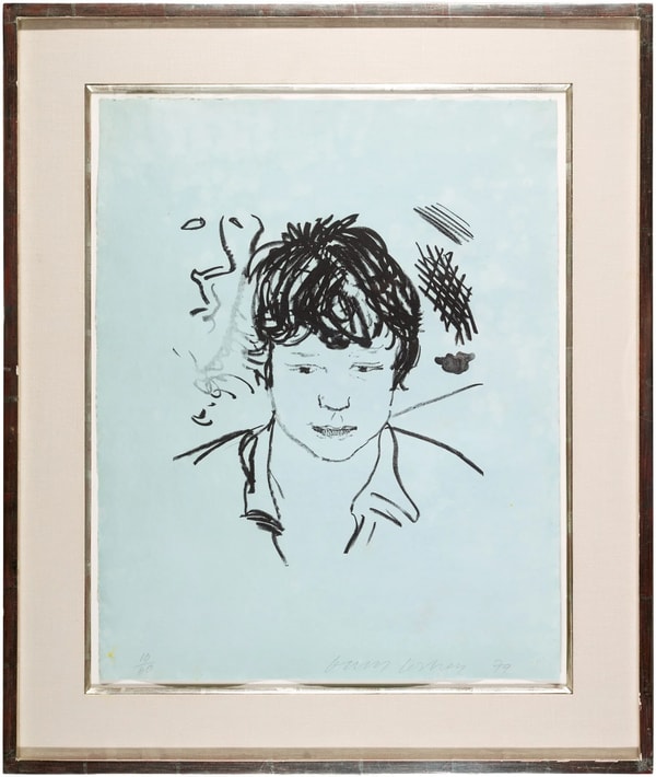 David Hockney - Study of Byron, 1979