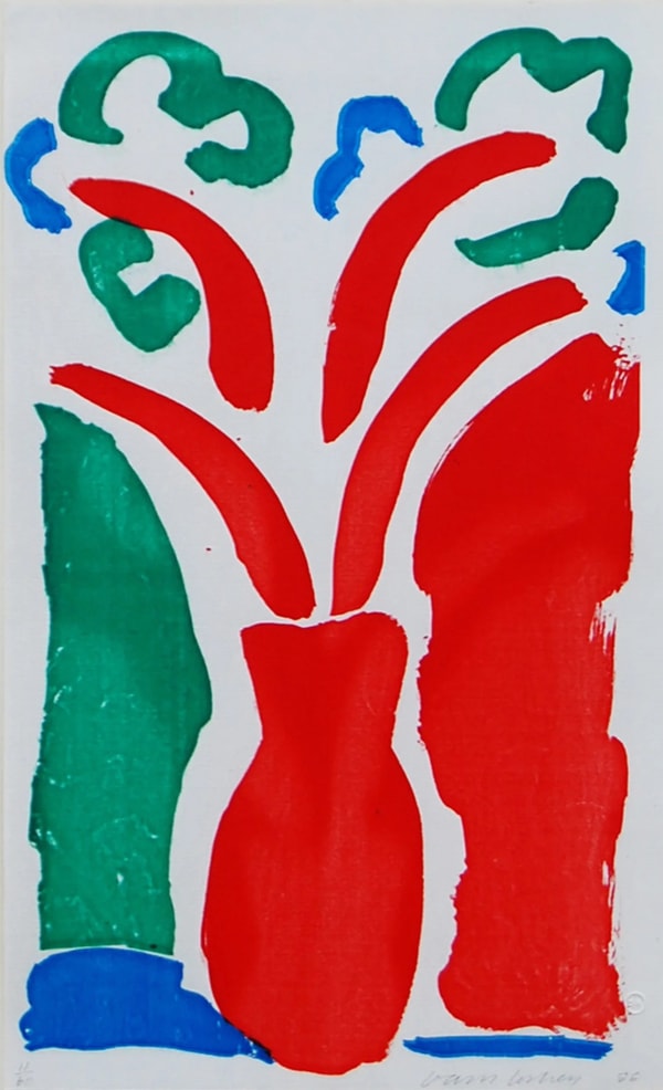 David Hockney - The Red Pot, 1986