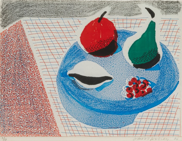 David Hockney - The Round Plate, 1986
