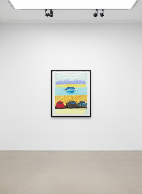 David Hockney - The Yosemite Suite No. 17, 2010, Ipad drawing on paper