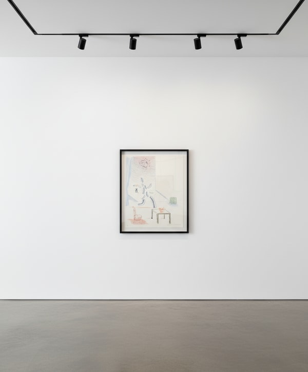 David Hockney - Tick It Tock It Turn It True, 1976-77, Etching