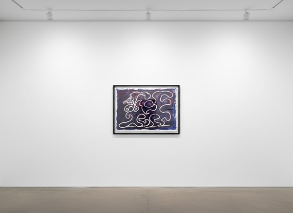 David Hockney - White Lines Dancing in Printing Ink, 1990